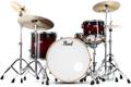 Click to learn more about the Pearl Decade Maple DMP943XP/C 3-piece Shell Pack - Gloss Deep Red Burst