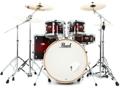 Click to learn more about the Pearl Decade Maple DMP925SP/C 5-piece Shell Pack with Snare Drum - Gloss Deep Red Burst