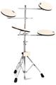 Click to learn more about the DW DWCPPADTS5 Go Anywhere Practice Pad Set with Stand
