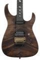 Click to learn more about the Caparison Guitars Dellinger SH Custom Electric Guitar - Black Amber
