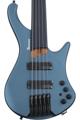 Click to learn more about the Ibanez Standard EHB1005F Fretless 5-string Bass Guitar - Arctic Ocean Matte