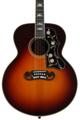 Click to learn more about the Epiphone Pre-war SJ-200 Rosewood Reissue Acoustic-electric Guitar - Vintage Sunburst