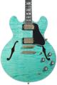 Click to learn more about the Gibson ES Supreme Semi-hollowbody Electric Guitar - Seafoam Green