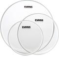 Click to learn more about the Evans G2 Clear 3-piece Tom Pack - 10/12/16 inch