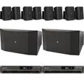 Click to learn more about the Electro-Voice Restaurant Sound System with EVID-S5.2T 300W 70V/100V 5.25-inch Surface-mount Speakers
