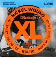 Click to learn more about the D'Addario EXL110 XL Electric Guitar Strings - .010-.046 Regular Light