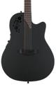 Click to learn more about the Ovation Mod TX Super Shallow Acoustic-Electric Guitar - Black Textured