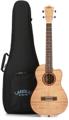 Click to learn more about the Lanikai FM-CEB Flame Maple Ukulele with Cutaway & Electronics - Baritone