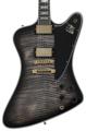 Click to learn more about the Gibson Custom Dealer Select Firebird Custom Flame Top Electric Guitar - Cobra Burst, Sweetwater Exclusive
