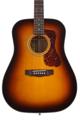 Click to learn more about the Guild D-140 Dreadnought Acoustic Guitar - Antique Burst