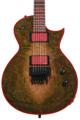 Click to learn more about the ESP Custom Shop Gary Holt Eclipse Electric Guitar with Maple Burl Top and Cocobolo Fingerboard - Evergreen