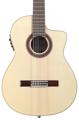 Click to learn more about the Cordoba GK Studio Negra Nylon String Acoustic-electric Guitar - Spruce