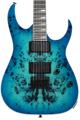 Click to learn more about the Ibanez GIO GRGR221PA Electric Guitar - Aqua Burst