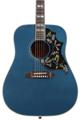 Click to learn more about the Gibson Acoustic Dealer Select Hummingbird Standard Acoustic-electric Guitar - Pelham Blue, Sweetwater Exclusive