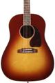 Click to learn more about the Gibson Acoustic Dealer Select J-45 Standard Vine Inlay Acoustic-electric Guitar - Rosewood Burst