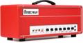 Click to learn more about the Friedman JEL-50 Jake E. Lee Signature 50-watt Tube Head - Red Bronco Tolex
