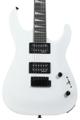 Click to learn more about the Jackson JS22 Dinky Electric Guitar - Snow White