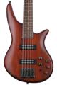 Click to learn more about the Jackson Spectra JS3V Bass Guitar - Walnut Stain