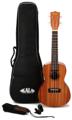 Click to learn more about the Kala KA-15C Concert Ukulele Bundle - Satin Mahogany