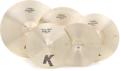 Click to learn more about the Zildjian K Custom Dark 4-piece Cymbal Pack