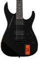 Click to learn more about the ESP Kirk Hammett Signature KH-2 Vintage - Distressed Black