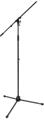 Click to learn more about the K&M 21021 Extra Tall Boom Microphone Stand - Black