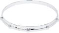 Click to learn more about the Ludwig Die-cast 10-lug Snare Drum Hoop - Batter Side - Chrome