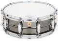 Click to learn more about the Ludwig Black Beauty 5 x 14-inch Brass Snare Drum - Black Nickel