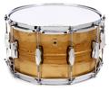 Click to learn more about the Ludwig Raw Brass Snare Drum - 8 x 14-inch - Raw Patina