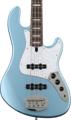Click to learn more about the Lakland Skyline Darryl Jones DJ-4 Bass Guitar - Lake Placid Blue with Rosewood Fingerboard