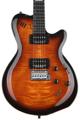 Click to learn more about the Godin LGXT Electric Guitar - Cognac Burst AA Flame