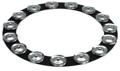 Click to learn more about the Latin Percussion 14-inch Tambo-Ring - Black Sand with Steel Jingles