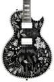 Click to learn more about the Gibson Custom "Bugs and Leaves" Les Paul Custom Art Electric Guitar - Ebony