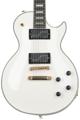 Click to learn more about the Epiphone Matt Heafy Les Paul Custom Origins Electric Guitar - Bone White