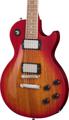Click to learn more about the Epiphone Les Paul Tribute Electric Guitar - Heritage Cherry Sunburst
