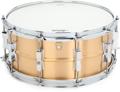 Click to learn more about the Ludwig Acro Bronze Snare Drum - 6.5 x 14-inch - Brushed