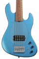 Click to learn more about the Sadowsky MetroExpress Vintage M 5-string Bass Guitar - Ocean Blue, Morado Fingerboard