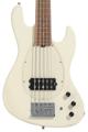 Click to learn more about the Sadowsky MetroExpress Vintage M 5-string Bass Guitar - Olympic White, Morado Fingerboard