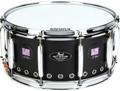Click to learn more about the Pearl Matt McGuire Signature Snare Drum - 6.5 x 14-inch - Black Powdered Coat