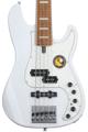Click to learn more about the Sire Marcus Miller P8 5-string Bass Guitar - White Blonde
