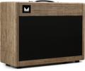 Click to learn more about the Morgan Amps 212 - 150-watt 2 x 12-inch Cabinet with Creamback - Driftwood