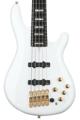 Click to learn more about the Yamaha BBNE2 Nathan East Signature 5-string Bass - White