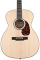 Click to learn more about the Larrivee OM-03E Mahogany Acoustic-Electric Guitar - Natural Satin