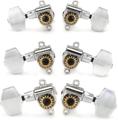 Click to learn more about the PRS Phase III Locking Tuning Machine Set - Chrome