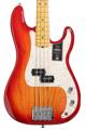 Click to learn more about the Fender American Professional Precision Bass - Aged Cherry Burst, Maple Fingerboard