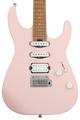 Click to learn more about the Charvel Pro-Mod DK24 HSS Electric Guitar - Shell Pink