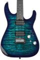 Click to learn more about the Charvel Pro-Mod Plus Dinky DK24 QM Electric Guitar - Chlorine Burst