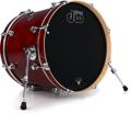 Click to learn more about the DW Performance Series Bass Drum - 16 x 20 inch - Cherry Stain Lacquer