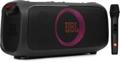 Click to learn more about the JBL PartyBox On-the-Go Essential Portable Bluetooth Speaker with Lighting Effects