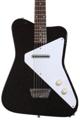 Click to learn more about the Danelectro Pro Electric Guitar - Maroon with Silver Glitter